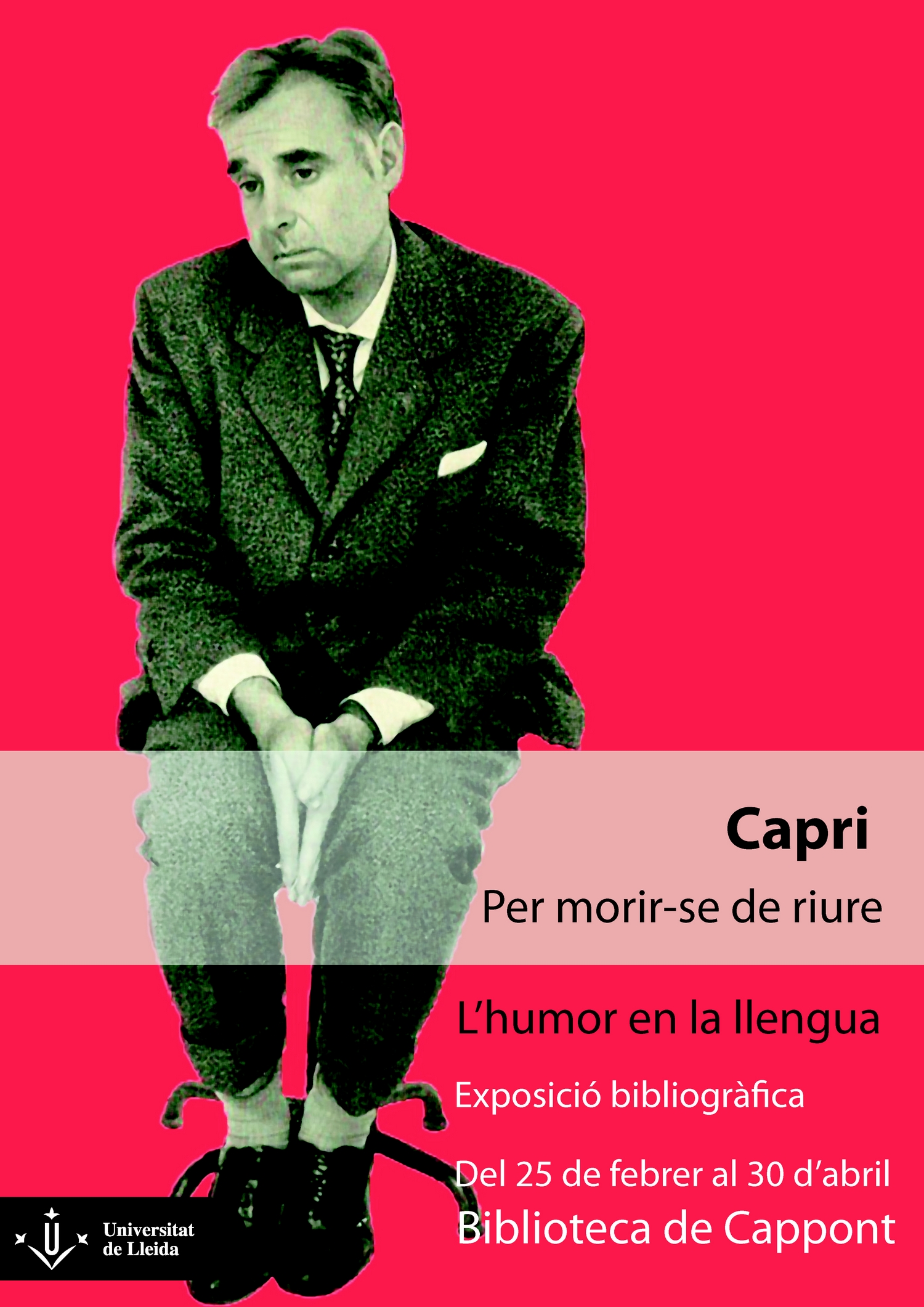 Cartell exposicio capri biblioteca de cappont