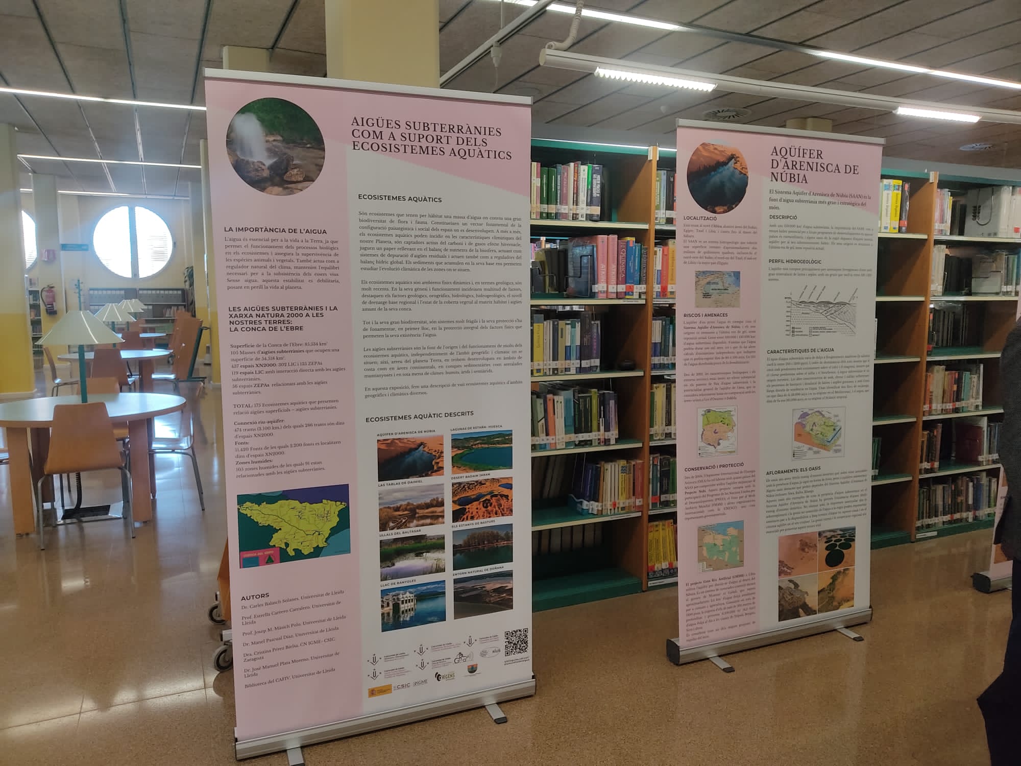 Exposició Aigües Subterrànies