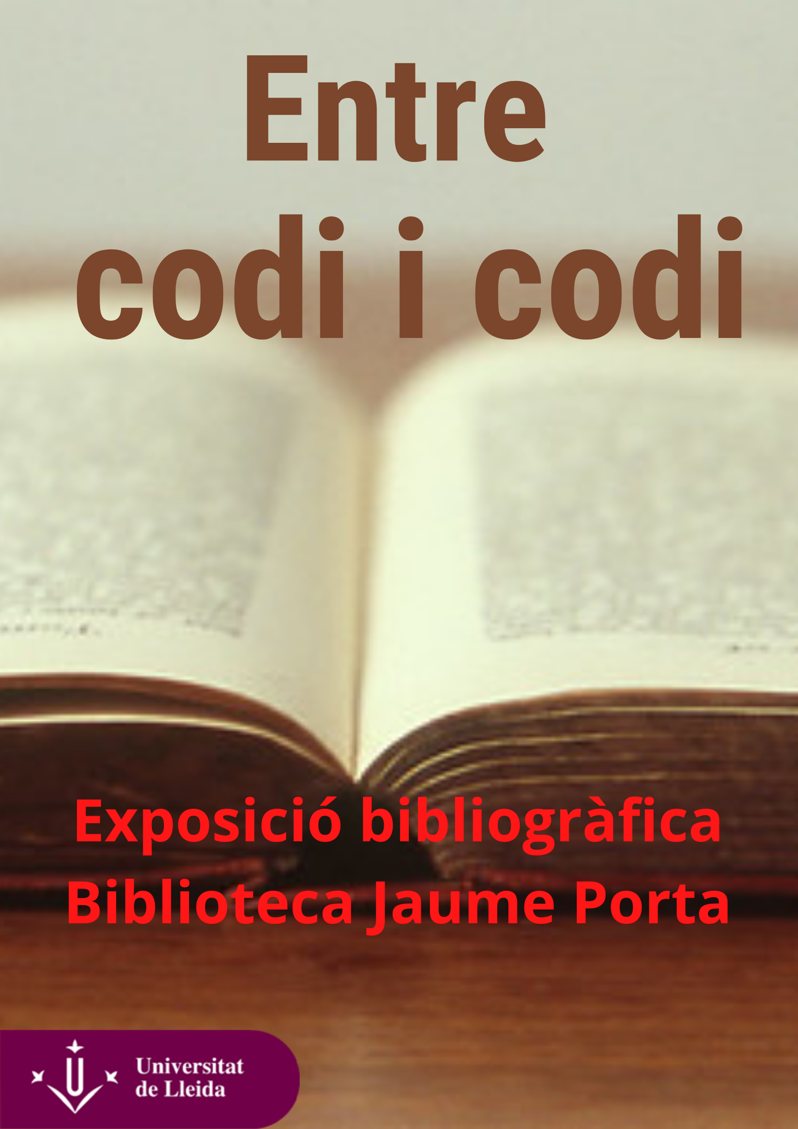 cartell Entre codi i codi