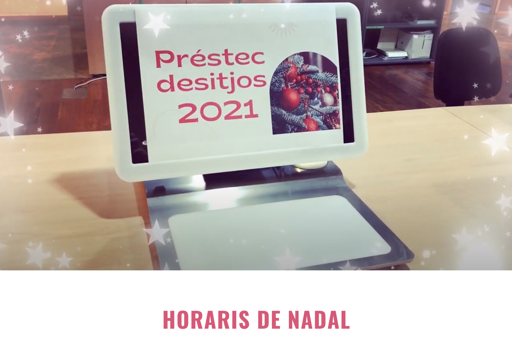 horaris Nadal 2020 prova 1