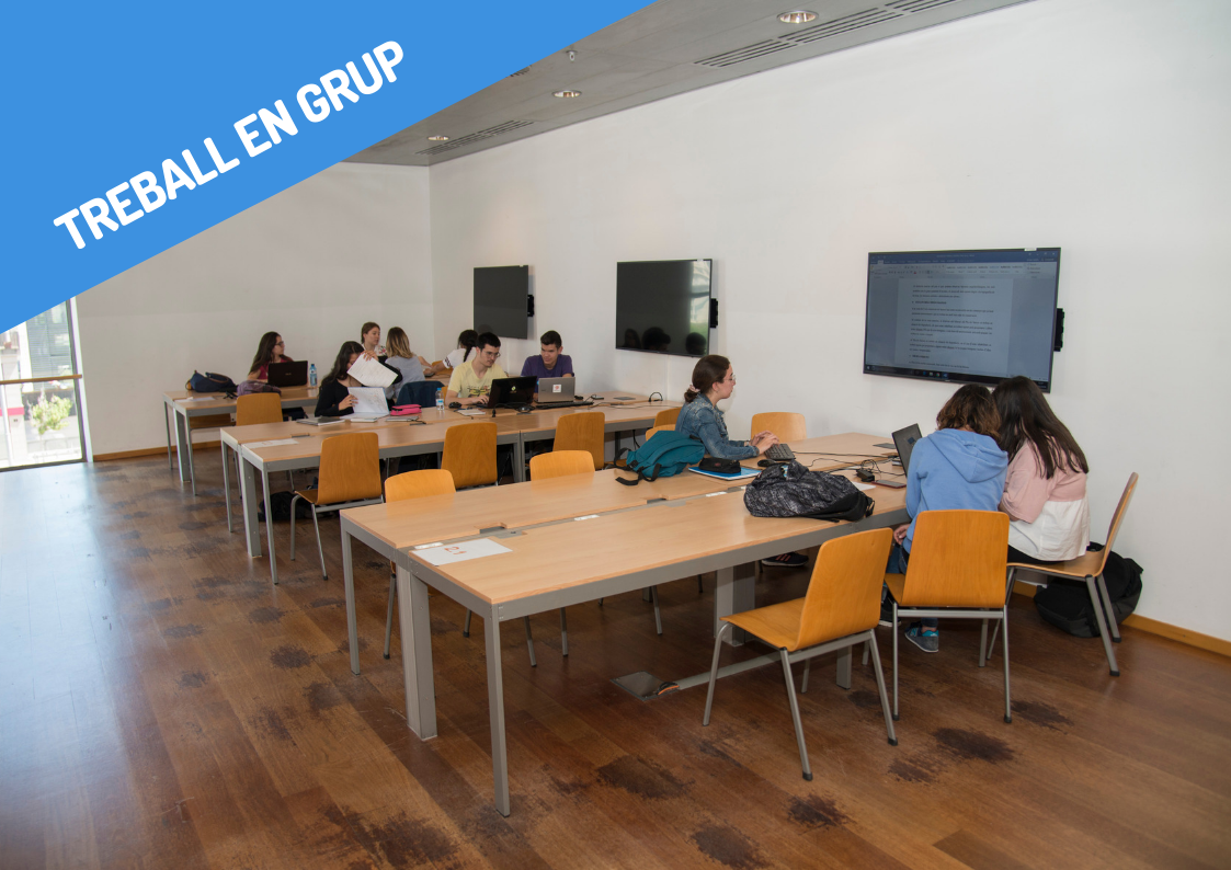 Biblioteca de Cappont Espai de treball en grup