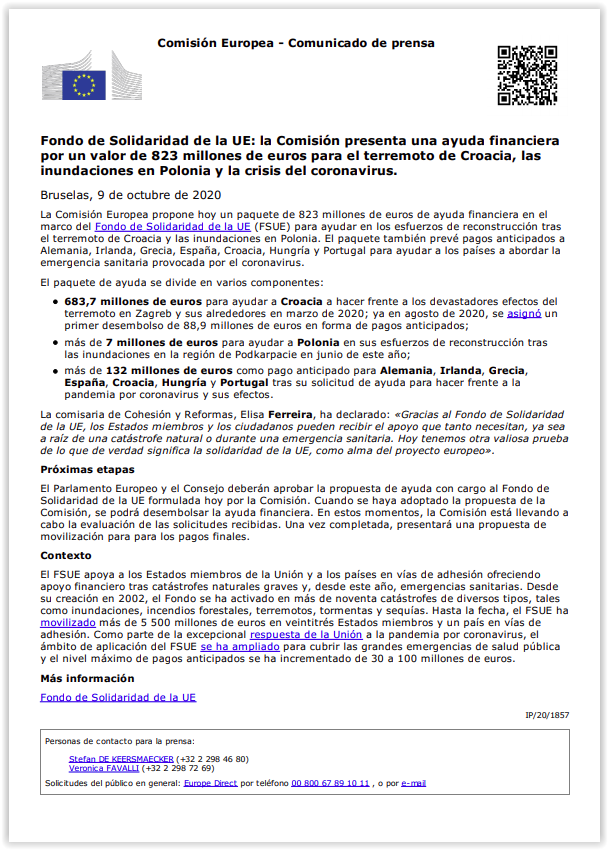 Fons de Solidaritat de la UE