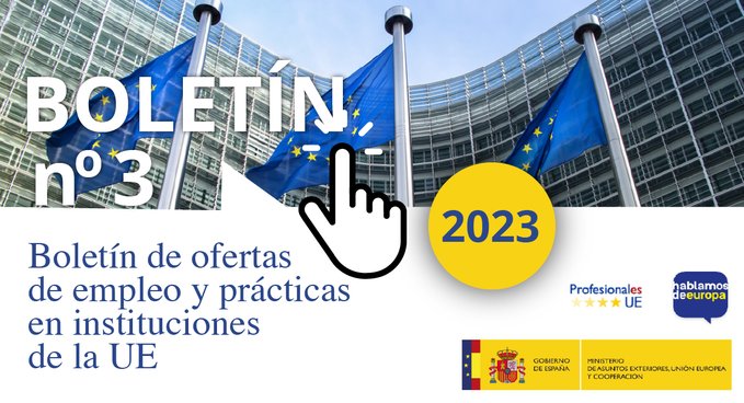 boletin de ofertas de empleo y practica ue